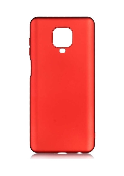 Xiaomi Redmi Note 9s Kılıf Zore Premier Silikon Kapak Kırmızı