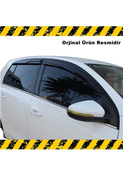 Volkswagen Golf 6 Mügen Cam Rüzgarlığı 2009-2013 Arası 4 Lü N11.35803