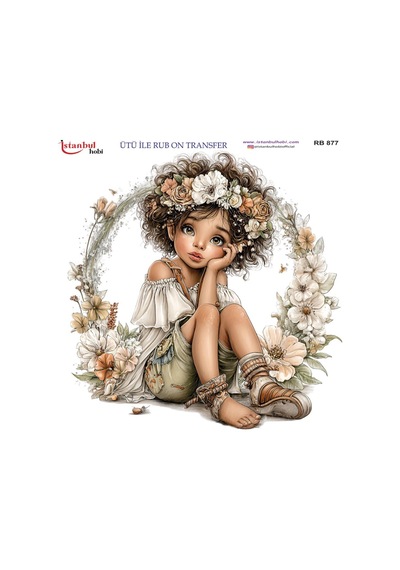 Ütü İle Rub On Transfer Kağıdı 30x30cm Rb-877