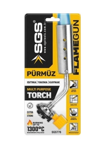 Sgs776 Torch Şalümo Pürmüz Başlığı Siyah