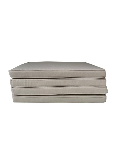 Koton Açık Bej Fitilli 53x46 Cm 4 Parça Sandalye Koltuk Minder Seti Bej-açık Bej