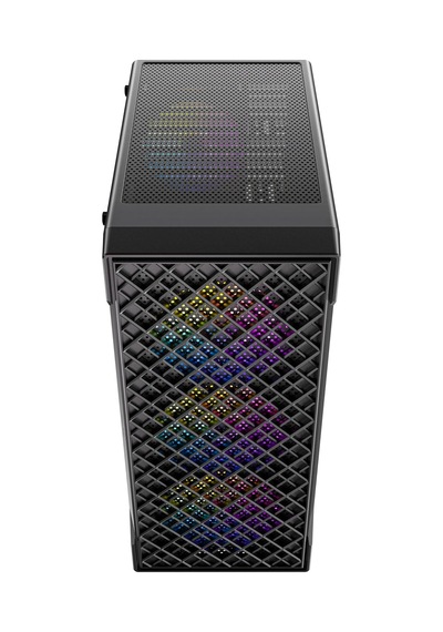 Vx320 Argb, 750w 80+ Bronze Psu Dahil, 4x120mm Argb Fan, Mesh Ön Panel, Temperli Cam, 240mm Radyatör Destekli Atx Mid-