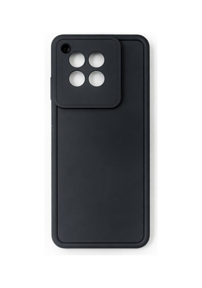 Oneplus 12 Uyumlu Kamera Çıkıntılı Mat Silikon Telefon Kılıfı Siyah