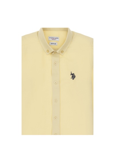 U.s. Polo Assn. Erkek Çocuk Açık Haki Gömlek Basic 50306584-vr183 Acık Hakı Açık Haki