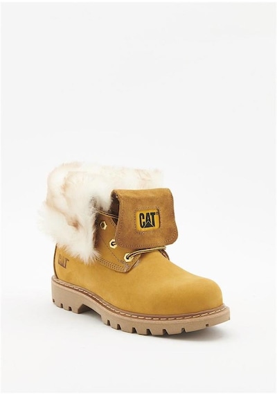 Caterpillar Cat 015z101184 Utah Fur Sarı Nubuk Kadın Bot-sarı Sarı