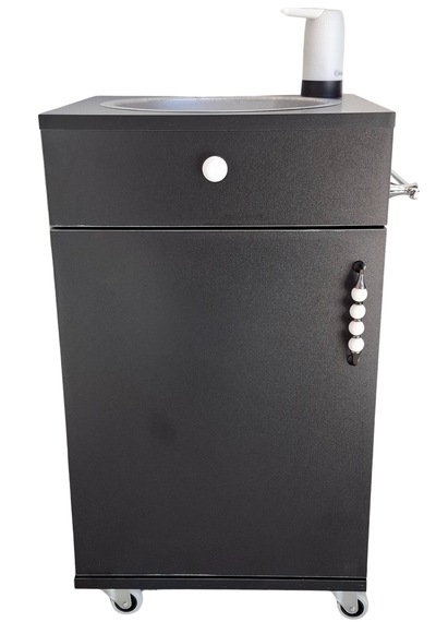 Seyyar Lavabo L10 Siyah Siyah