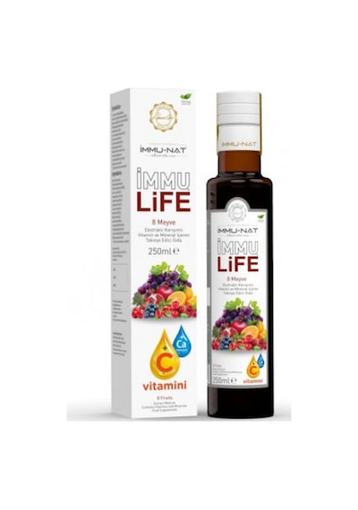 İmmu İmmu Life 8 Meyve Karışımlı Ekstrakt 250 ML İmmu-