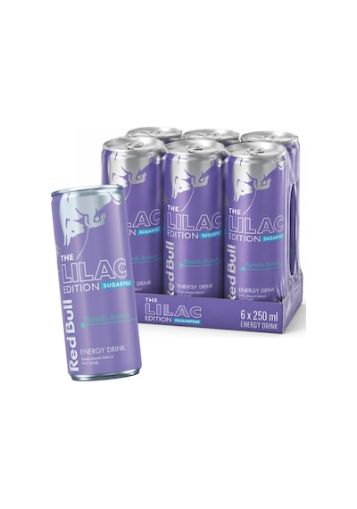 Red Bull Lilac Edition Şekersiz 6 X 250 Ml