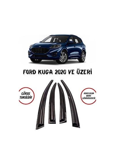 Ford Kuga Cam Rüzgarlığı 4lü 2020 Ve Üzeri