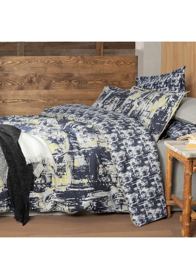 Galiya King Size Battal Boy %100 Pamuk Flanel Pazen Nevresim Takımı Bej Bej