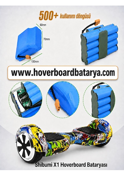 Shibumi X1 6 Ay Garantili Hoverboard Bataryası