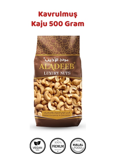 Aladeeb Kavrulmuş Kaju 500 G