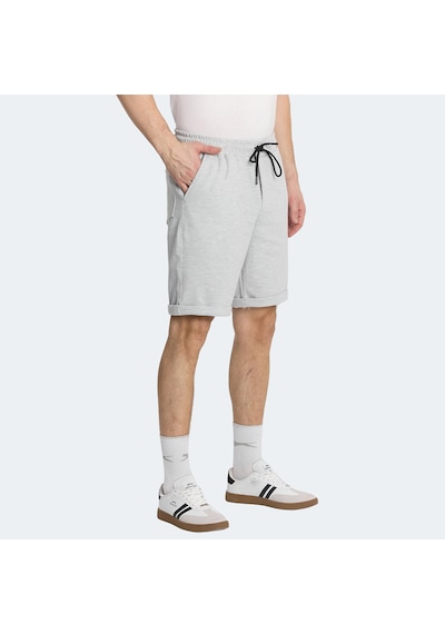 Slazenger NOVA Erkek Cepli Gri Şort