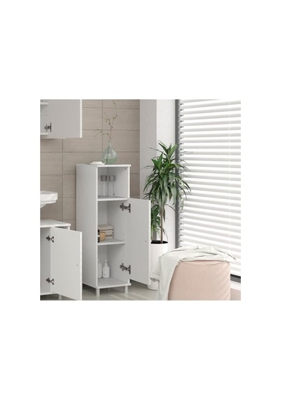 Tek Kapaklı 3 Raflı Çok Amaçlı Banyo Dolabı Mutfak Dolabı Havlu Dolabı Erzak Dolabı Beyaz Md1007 Çok Renkli Tek Kapaklı 3 Raflı Çok Amaçlı Banyo Dolabı Mutfak Dolabı Havlu Dolabı Erzak Dolabı Beyaz Md1007 Çok Renkli
