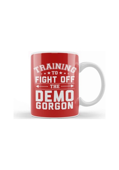 Stranger Things Training To Fight Off The Demogorgon Kupa Bardak Porselen Karışık