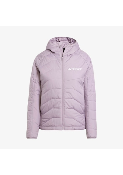 Adidas Terrex Multi Synthetic Insulated Kadın Mor Kapüşonlu Mont Düz Im8198 2800462