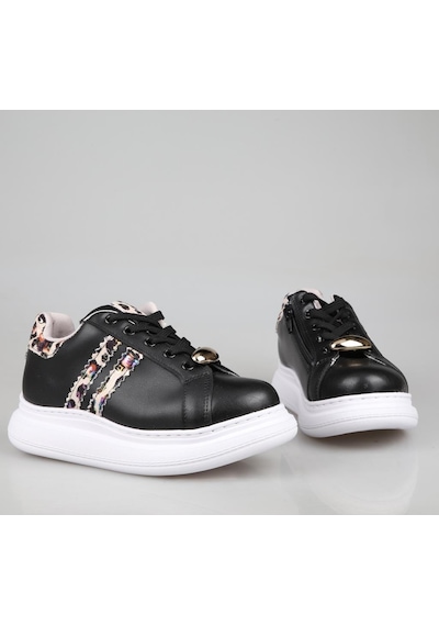 Bücür Ortopedi 104 Siyah Çocuk Sneakers Siyah