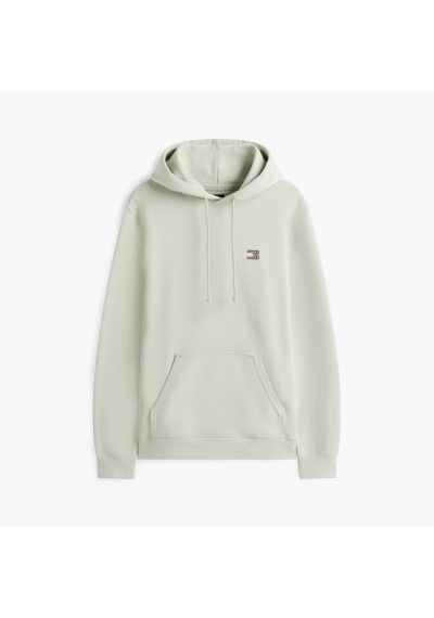 Tommy Hilfiger Tjm Reg Badge Hoodıe Ext Erkek Yeşil Sweatshirt - Dm0dm20258 Yeşil