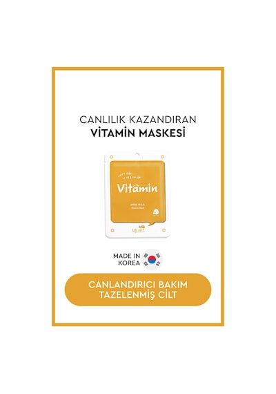 Mj Care On Vitamin Mask -vitamin Maskesi 8809220800221