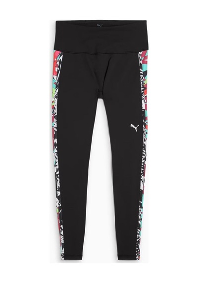 Puma Tropical Graphic Kadın Siyah Tayt 526785-51 SiYAH