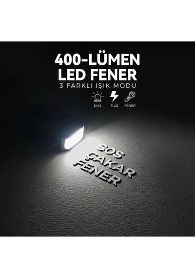 Lokithor J3250pro 12v 3250amp Lifepo4 Akıllı Akü Takviye + Powerbank + Led Lamba