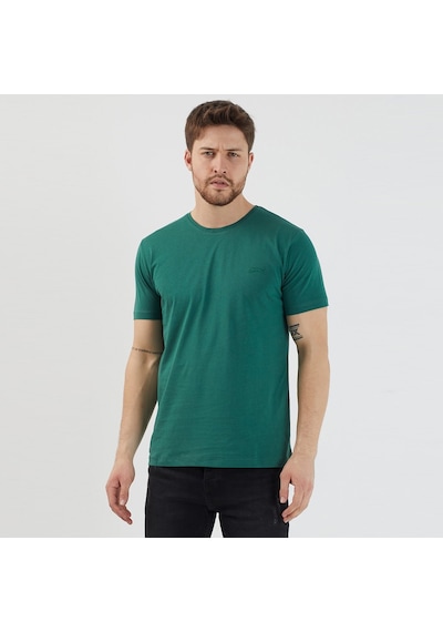 Slazenger SANDER KTN Erkek  Koyu Yeşil Tişört