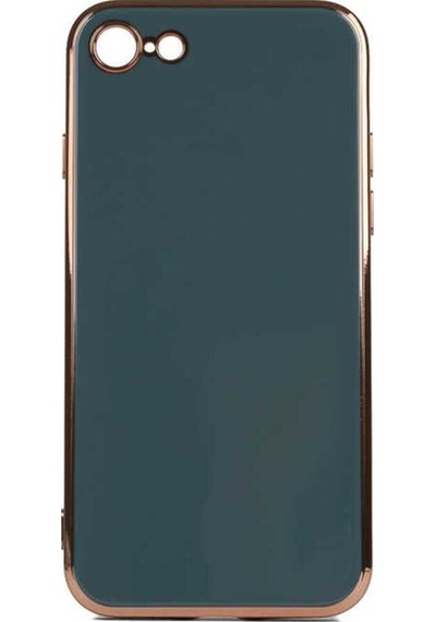 Apple Uyumlu iPhone 8 Plus Kılıf Zore Bark Kapak Petrol Yeşil