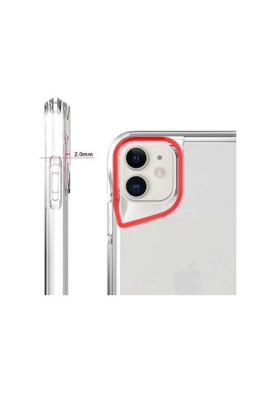 Zore İphone 11 Uyumlu Ogaa T-max Kılıf-renksiz