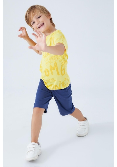 Roly Poly 3027 Fun Class Traveler Erkek Çocuk Bermuda Takım 001
