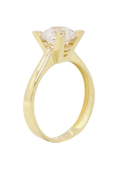 Cigold Tektaş Yüzük 14 Ayar Altın 1,48 Gr OA-C11001028558