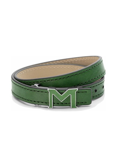 Montblanc M Logolu Yeşil Bileklik 129502 Yeşil