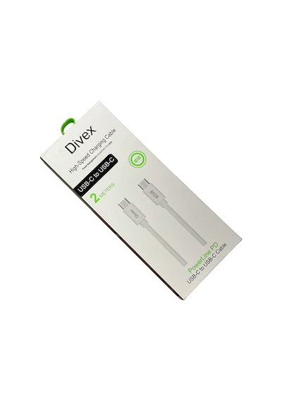 Divex 45w Type-c To Type-c Yüksek Hızlı Şarj Kablosu 2m Dc-216