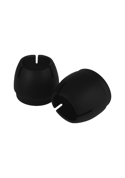 16 Adet Siyah 21 Mm Pvc Sandalye Profil Ayak Pabucu Sessiz Yumuşak Sandalye Zemin Koruyucu Diğer