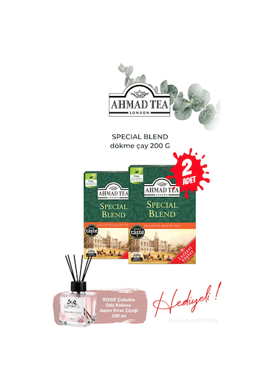 2 Paket Special Blend Dökme Çay 200 G Ve Oda Kokusu