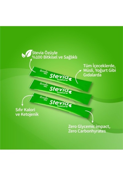 Ultra Stevia Lı Tatlandırıcı 0,5 Gr 80 Adetlik 1 Kutu Diğer