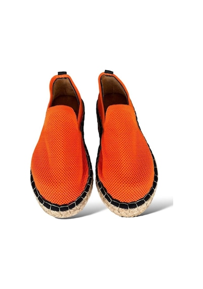 Unisex El Yapımı Triko Espadril Oranj-oranj Turuncu