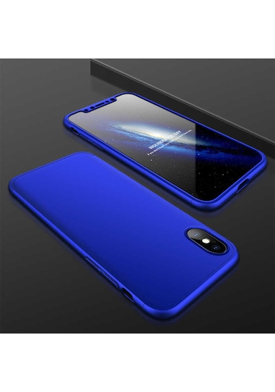 Apple Uyumlu iPhone X Kılıf Zore Ays Full Koruma Kılıf