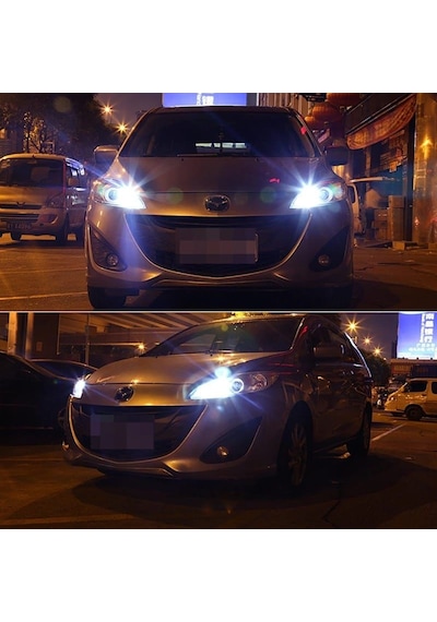 2 Adet Beyaz Renk T10 Dipsiz Led Ampul Park Ampulü Gündüz Farı Yü N11.311
