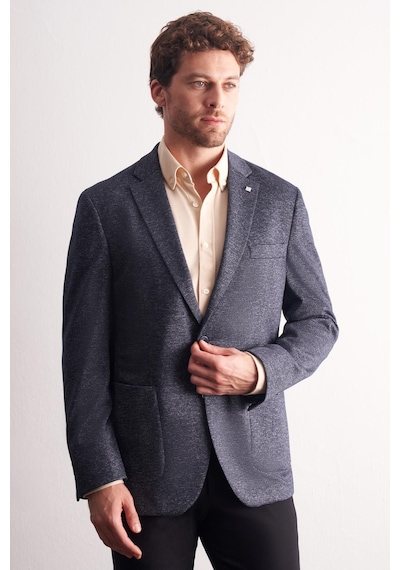 İmza Lacivert Mono Yaka Kendinden Desenli Esnek 6 Drop Comfort Fit Classic Ceket 1002255155 Lacivert İmza Lacivert Mono Yaka Kendinden Desenli Esnek 6 Drop Comfort Fit Classic Ceket 1002255155 Lacivert
