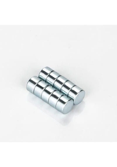 200 Adet 5x3 Mm Yuvarlak Güçlü Neodyum Mıknatıs Çap 5 Mm Kalınlık 3 Mm