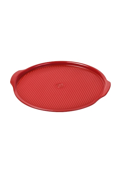 Emile Henry Pizza/fırın Kabı Yuvarlak 40 Cm Kırmızı/burgundy -347614 - Siyah
