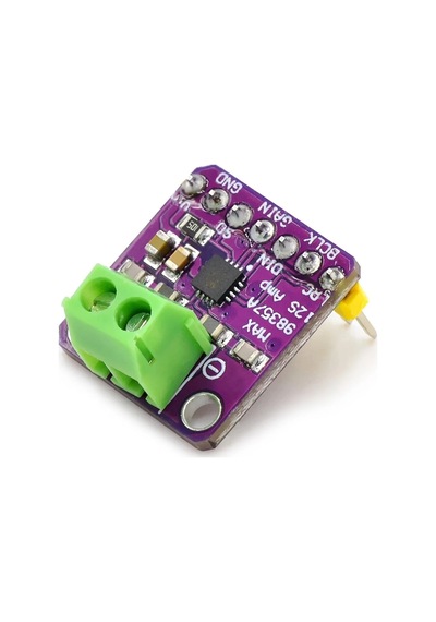 MAX98357A I2S 3W Class-D Dijital Amplifikatör Modülü Lehimli Mono Amfi Arduino ESP32