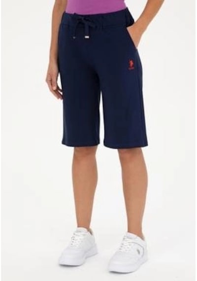 Us Polo Assn. U.s.polo Kadın Lacivert Örme Şort Vr033lacivert