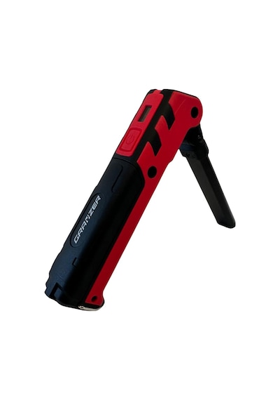 Grayzer Gl-360 Çalışma Lambası 360 Lümen Mıknatıslı Şarjlı Led Fener Siyah - Kırmızı