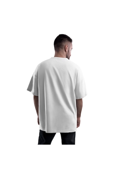 Özel Tasarım Oversize Tişört Beyaz