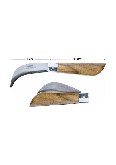 Bayram Aşı Bıçağı Bağ Bıçağı Paslanmaz Ceviz Aşı Çakısı 22Cm No:3