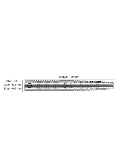 Harrows Wolfram %97 Tungsten Dart Oku 22 Gri