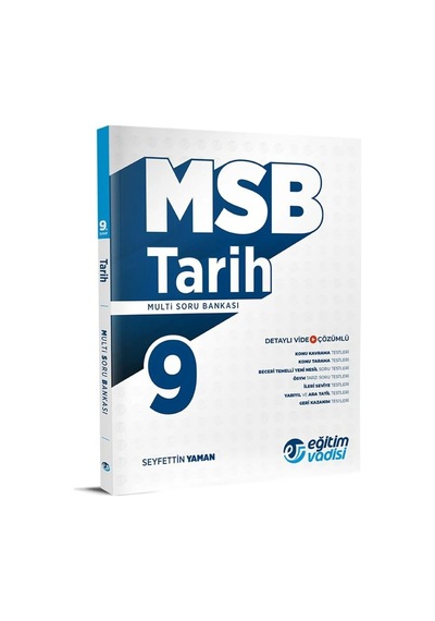 Eğitim Vadisi 9. Sınıf Tarih Multi Soru Bankası