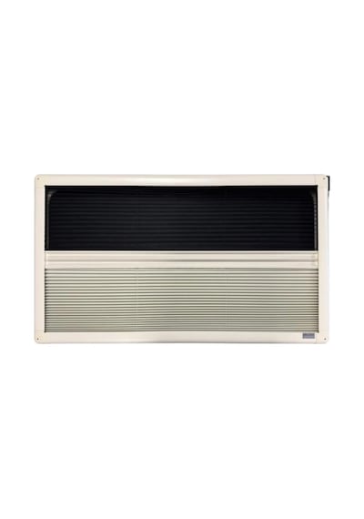 Einstein Eı-pw 550x1450 Mm Dışa Bombe Pistonlu Akrilik Karavan Penceresi Perdeli Sinekli S