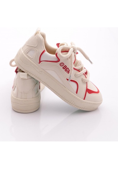 Dgn B10750 Kadin Sneakers Ayakkabi Kırmızı